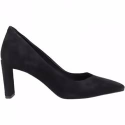 ) Olivia | Black | Women's Simple Court Shoes - 7 (Adults'