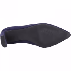 ) Olivia | Navy | Women's Simple Court Shoes - 3 (Adults'