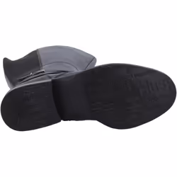 ) Hush Puppies Victoria Leather Women's Black Boots - Black, 6 (Adults'