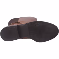 ) Hush Puppies Victoria Leather Women's Tan Boots - Brown, 5 (Adults'