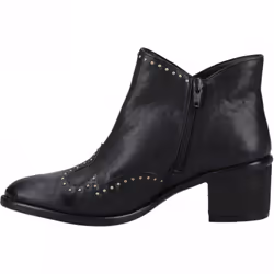 ) Waverly | Black | Women's Studded Ankle Boots - 4 (Adults'