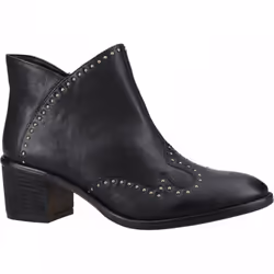 ) Waverly | Black | Women's Studded Ankle Boots - 7 (Adults'