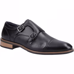 ) David | Black | Men's Monk Style Shoes - 9 (Adults'