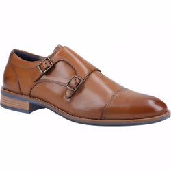 ) David | Tan | Men's Monk Style Shoes - 10 (Adults'