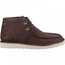 ) Oswald | Brown | Men's Lace Up Boots - 7 (Adults'