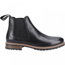 ) Russell | Black | Men's Classic Chelsea Boots - 7 (Adults'
