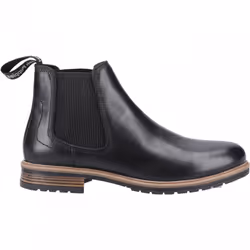 ) Russell | Black | Men's Classic Chelsea Boots - 12 (Adults'