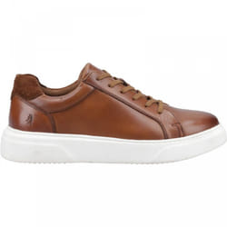 ) Whelan | Tan | Men's Leather Casual Trainers - 12 (Adults'