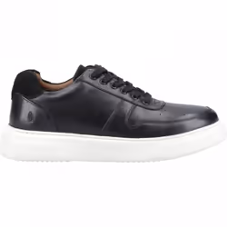 ) Wyatt | Black | Men's Casual Lace Up Trainers - 12 (Adults'