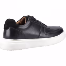 ) Wyatt | Black | Men's Casual Lace Up Trainers - 12 (Adults'