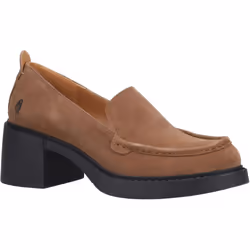 ) Hush Puppies Adelaide Suede Women's Tan Loafers - Brown, 7 (Adults'