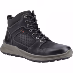 ) Arnie | Black | Men's Casual Ankle Boots - 7 (Adults'