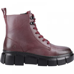 ) Fawn | Bordeaux | Women's Casual Leather Boots - 3 (Adults'