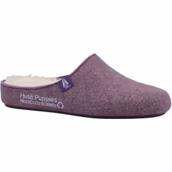 ) Hush Puppies The Good 90% Recycled RPET Polyester Women's Purple Slippers - Purple, 8 (Adults'