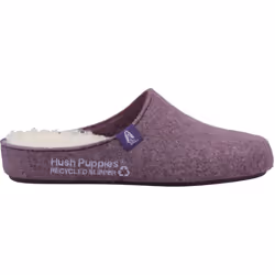 ) Hush Puppies The Good 90% Recycled RPET Polyester Women's Purple Slippers - Purple, 8 (Adults'
