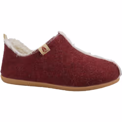) Hush Puppies Good Recycled RPET Polyester Women's Burgundy Slippers - Red, 6 (Adults'
