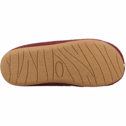 ) Hush Puppies Good Recycled RPET Polyester Women's Burgundy Slippers - Red, 6 (Adults'