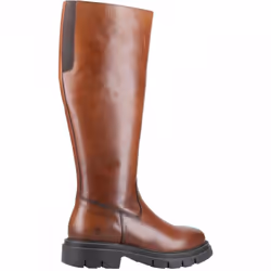 ) Rowan | Brown | Women's Classic Leather Boots - 6 (Adults'