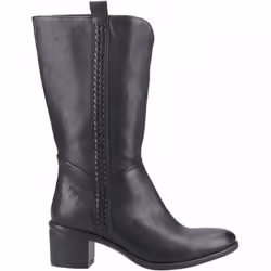 ) Whitney | Black | Women's Western Style Mid Boots - 7 (Adults'