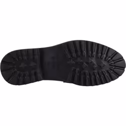 ) Hush Puppies Gianna Leather Women's Black Loafers - Black, 3 (Adults'