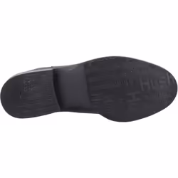 ) Hush Puppies Viola Leather Women's Black Boots - Black, 8 (Adults'