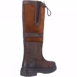 , Brown) Broadway Brown Ladies Long Leg Country Boots - 5 (Adults'