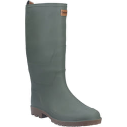 ) Cotswold Pendock Tall Synthetic Green Wellington Boots - Green, 7 (Adults'