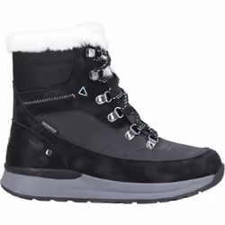 , Black) Sheephouse Black Waterproof Womens Cushioned Zip Up Ankle Boots - 4 (Adults'