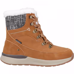 , Tan) Sheephouse Tan Waterproof Womens Cosy Zip Up Ankle Boots - 3 (Adults'