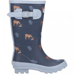 , Deers) Woodland Junior Deers Kids Print Wellies - 3 (Adults'