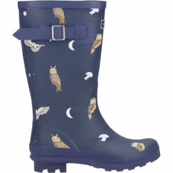 , Owls) Woodland Junior Owls Childrens Print Wellies - 3 (Adults'