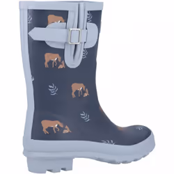 , Deers) Woodland Mid Deers Ladies Mid-Calf Patterned Wellies - 3 (Adults'