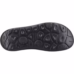 ) Hush Puppies Alan Toepost Leather Men's Black Flip Flops - Black, 10 (Adults'