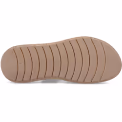 ) Hush Puppies Alison Leather Women's Cream Sandals - Cream, 3 (Adults'