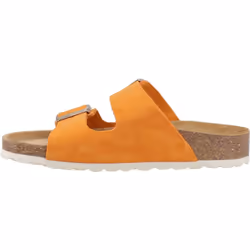 ) Hush Puppies Blaire Suede Women's Orange Sandals - Orange, 8 (Adults'