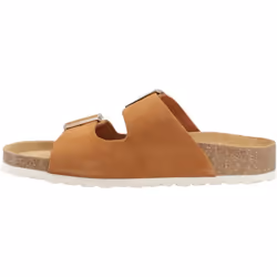 ) Hush Puppies Blaire Suede Women's Tan Sandals - Brown, 5 (Adults'