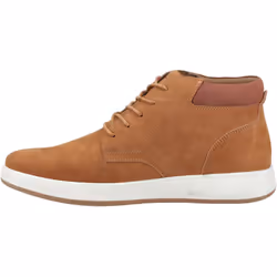 ) Hush Puppies Bronko Chukka Leather Men's Tan Boots - Brown, 9 (Adults'
