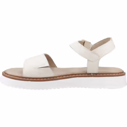 ) Hush Puppies Cassie Nubuck Women's Cream Sandals - Cream, 5 (Adults'