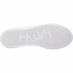 ) Hush Puppies Freya Canvas Textile Women's White Trainers - White, 4 (Adults'