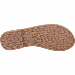 ) Hush Puppies Hetty Slide Leather Women's White Sandals - White, 8 (Adults'