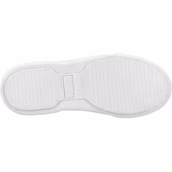 ) Hush Puppies Kathryn Leather Women's White Trainers - White, 5 (Adults'