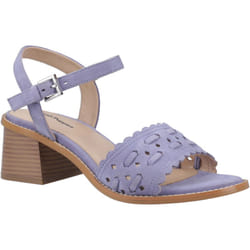 ) Hush Puppies Lacie Suede Women's Blue Sandals - Blue, 8 (Adults'