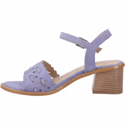 ) Hush Puppies Lacie Suede Women's Blue Sandals - Blue, 8 (Adults'