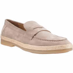 ) Hush Puppies Laurence Suede Men's Taupe Loafers - Brown, 12 (Adults'