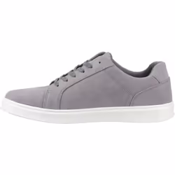 ) Hush Puppies Madden Suede Men's Grey Trainers - Grey, 8 (Adults'
