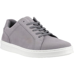 ) Hush Puppies Madden Suede Men's Grey Trainers - Grey, 11 (Adults'