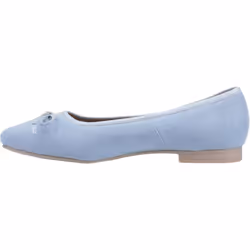 ) Hush Puppies Naomi Textile Women's Denim Flats - Blue, 8 (Adults'