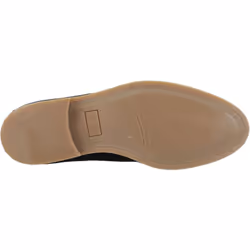 ) Hush Puppies Natasha Leather Women's Black Loafers - Black, 7 (Adults'