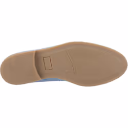 ) Hush Puppies Natasha Leather Women's Blue Loafers - Blue, 4 (Adults'