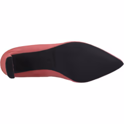 ) Hush Puppies Olivia Suede Women's Coral Shoes - Red, 8 (Adults'